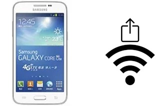 Générer un QR code avec la clé Wifi sur un Samsung Galaxy Core Lite LTE