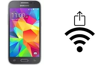 Générer un QR code avec la clé Wifi sur un Samsung Galaxy Core Prime