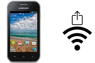 Générer un QR code avec la clé Wifi sur un Samsung Galaxy Discover S730M