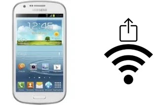 Générer un QR code avec la clé Wifi sur un Samsung Galaxy Express I8730