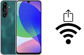 Générer un QR code avec la clé Wifi sur un Samsung Galaxy F16