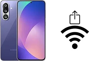 Générer un QR code avec la clé Wifi sur un Samsung Galaxy F56