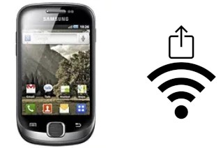 Générer un QR code avec la clé Wifi sur un Samsung Galaxy Fit S5670