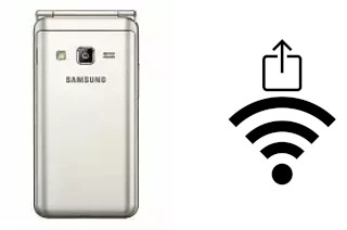 Générer un QR code avec la clé Wifi sur un Samsung Galaxy Folder 2