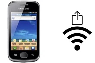 Générer un QR code avec la clé Wifi sur un Samsung Galaxy Gio S5660