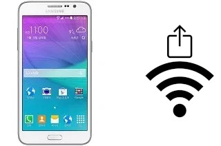 Générer un QR code avec la clé Wifi sur un Samsung Galaxy Grand Max