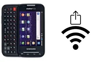 Générer un QR code avec la clé Wifi sur un Samsung R910 Galaxy Indulge