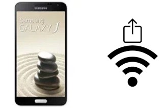 Générer un QR code avec la clé Wifi sur un Samsung Galaxy J