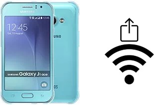 Générer un QR code avec la clé Wifi sur un Samsung Galaxy J1 Ace