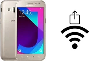 Générer un QR code avec la clé Wifi sur un Samsung Galaxy J2 (2017)