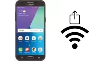 Générer un QR code avec la clé Wifi sur un Samsung Galaxy J3 Eclipse