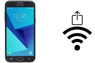 Générer un QR code avec la clé Wifi sur un Samsung Galaxy J3 Prime