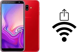 Générer un QR code avec la clé Wifi sur un Samsung Galaxy J6+