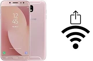Générer un QR code avec la clé Wifi sur un Samsung Galaxy J7 (2017)