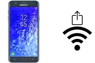 Générer un QR code avec la clé Wifi sur un Samsung Galaxy J7 (2018)