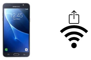 Générer un QR code avec la clé Wifi sur un Samsung Galaxy J7 Metal