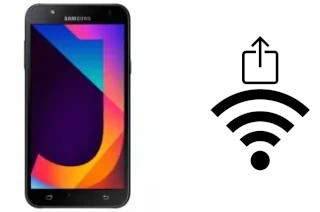 Générer un QR code avec la clé Wifi sur un Samsung Galaxy J7 Neo