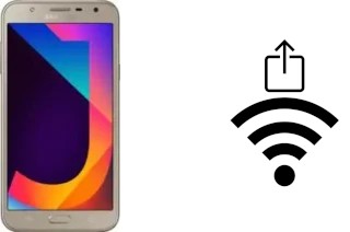 Générer un QR code avec la clé Wifi sur un Samsung Galaxy J7 Nxt