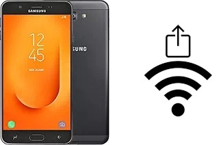 Générer un QR code avec la clé Wifi sur un Samsung Galaxy J7 Prime 2