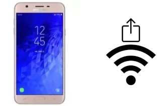 Générer un QR code avec la clé Wifi sur un Samsung Galaxy J7 Refine (2018)