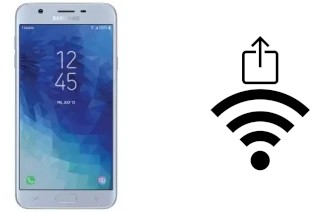 Générer un QR code avec la clé Wifi sur un Samsung Galaxy J7 Star