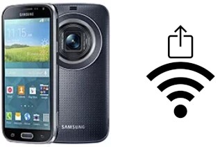 Générer un QR code avec la clé Wifi sur un Samsung Galaxy K zoom