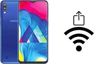 Générer un QR code avec la clé Wifi sur un Samsung Galaxy M10
