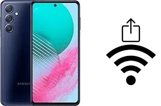 Générer un QR code avec la clé Wifi sur un Samsung Galaxy M54