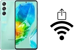 Générer un QR code avec la clé Wifi sur un Samsung Galaxy M55s