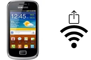 Générer un QR code avec la clé Wifi sur un Samsung Galaxy mini 2 S6500