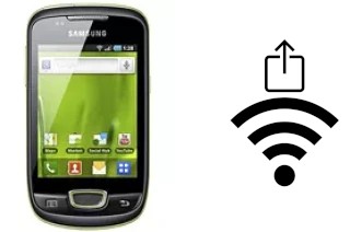Générer un QR code avec la clé Wifi sur un Samsung Galaxy Mini S5570