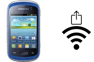 Générer un QR code avec la clé Wifi sur un Samsung Galaxy Music Duos S6012