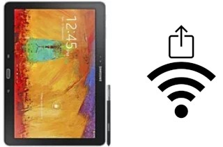 Générer un QR code avec la clé Wifi sur un Samsung Galaxy Note 10.1 (2014 Edition)