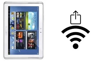 Générer un QR code avec la clé Wifi sur un Samsung Galaxy Note 10.1 N8010
