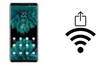 Générer un QR code avec la clé Wifi sur un Samsung Galaxy Note9 Exynos