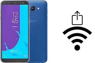 Générer un QR code avec la clé Wifi sur un Samsung Galaxy On6