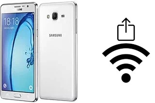 Générer un QR code avec la clé Wifi sur un Samsung Galaxy On7