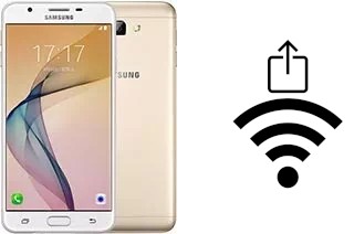 Générer un QR code avec la clé Wifi sur un Samsung Galaxy On7 (2016)
