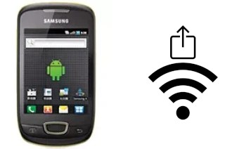 Générer un QR code avec la clé Wifi sur un Samsung Galaxy Pop i559