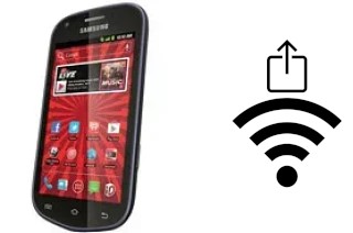 Générer un QR code avec la clé Wifi sur un Samsung Galaxy Reverb M950