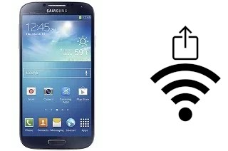 Générer un QR code avec la clé Wifi sur un Samsung I9505 Galaxy S4