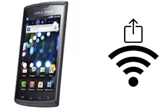 Générer un QR code avec la clé Wifi sur un Samsung I9010 Galaxy S Giorgio Armani