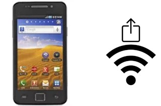 Générer un QR code avec la clé Wifi sur un Samsung M190S Galaxy S Hoppin