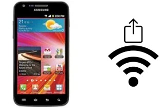 Générer un QR code avec la clé Wifi sur un Samsung Galaxy S II LTE i727R