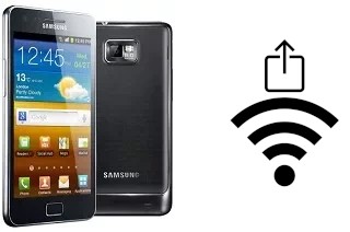 Générer un QR code avec la clé Wifi sur un Samsung I9100 Galaxy S II