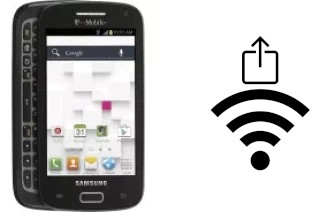 Générer un QR code avec la clé Wifi sur un Samsung Galaxy S Relay 4G T699