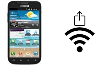Générer un QR code avec la clé Wifi sur un Samsung Galaxy S II X T989D