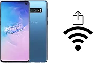 Générer un QR code avec la clé Wifi sur un Samsung Galaxy S10 5G Exynos
