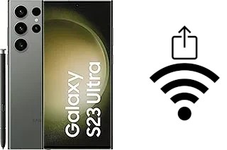 Générer un QR code avec la clé Wifi sur un Samsung Galaxy S23 Ultra