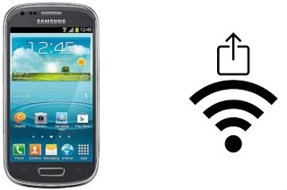 Générer un QR code avec la clé Wifi sur un Samsung Galaxy S3 Mini VE